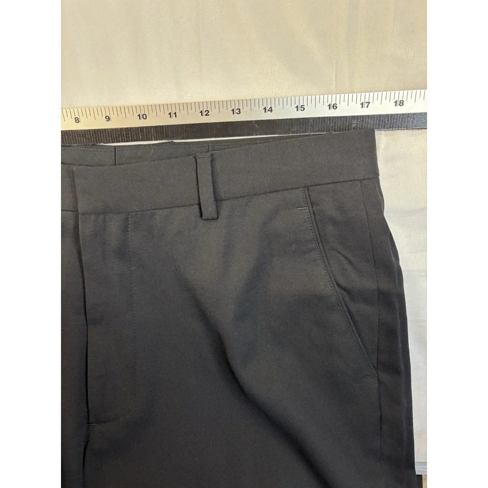Banana Republic Men's 35X32 Black 100% Wool Dress Pants Preppy Career‎ Office